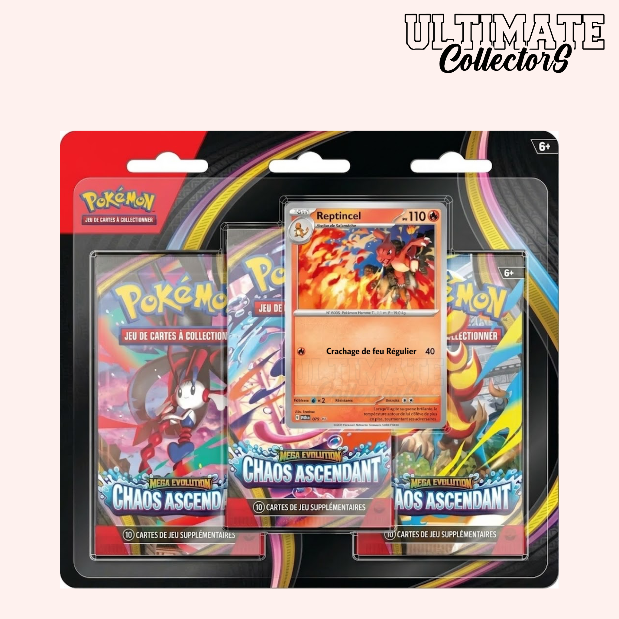 Tripack Pokémon - Chaos Ascendant - ME04